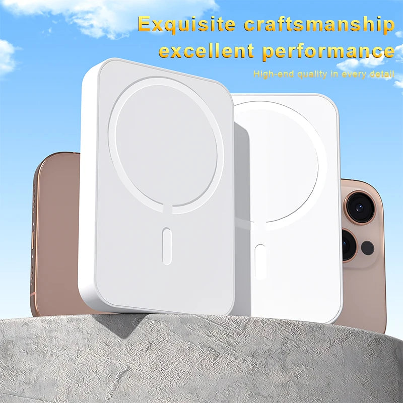 5000mAh Magnetic Power Bank – 15W Fast Charger for iPhone