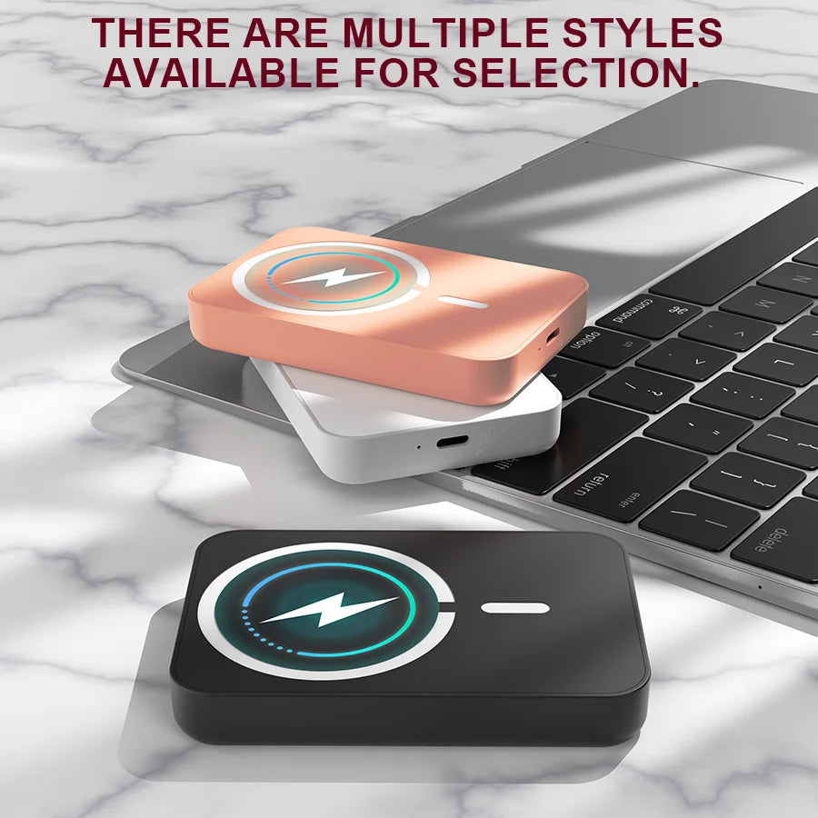 5000mAh Magnetic Power Bank – 15W Fast Charger for iPhone