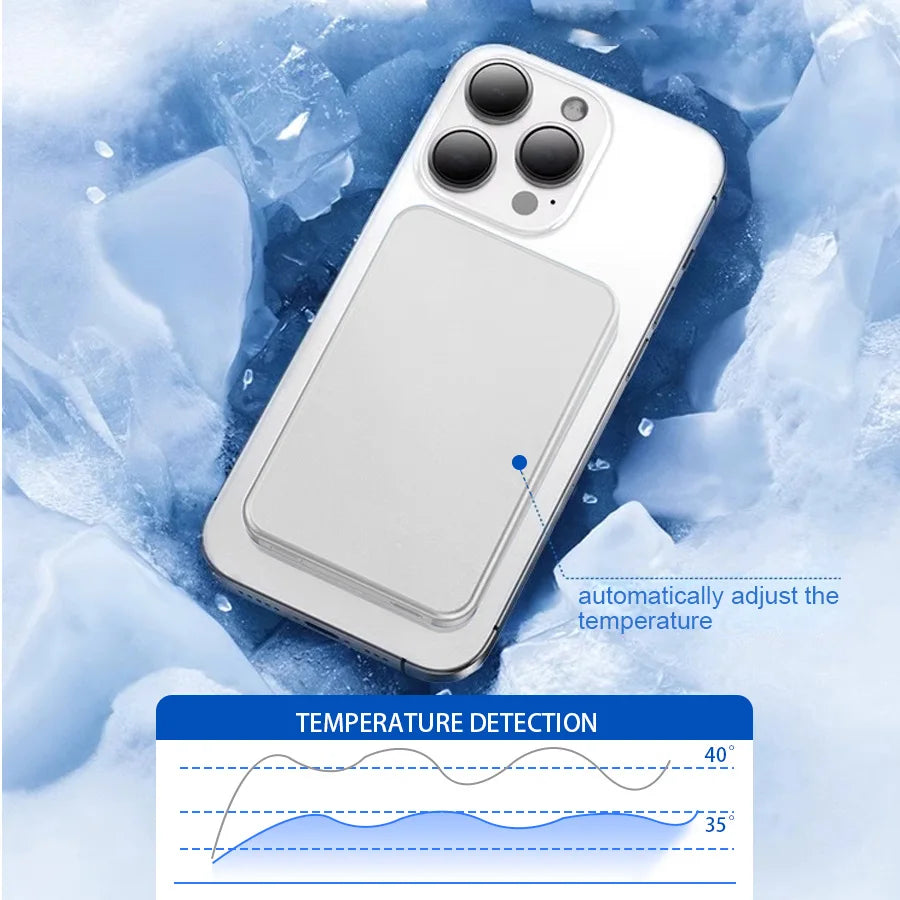 5000mAh Magnetic Power Bank – 15W Fast Charger for iPhone