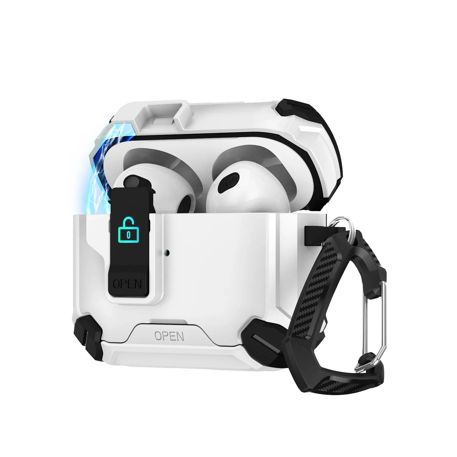 Magnetic AirPods Case with Stand – Anti-Fall & Stylish Design