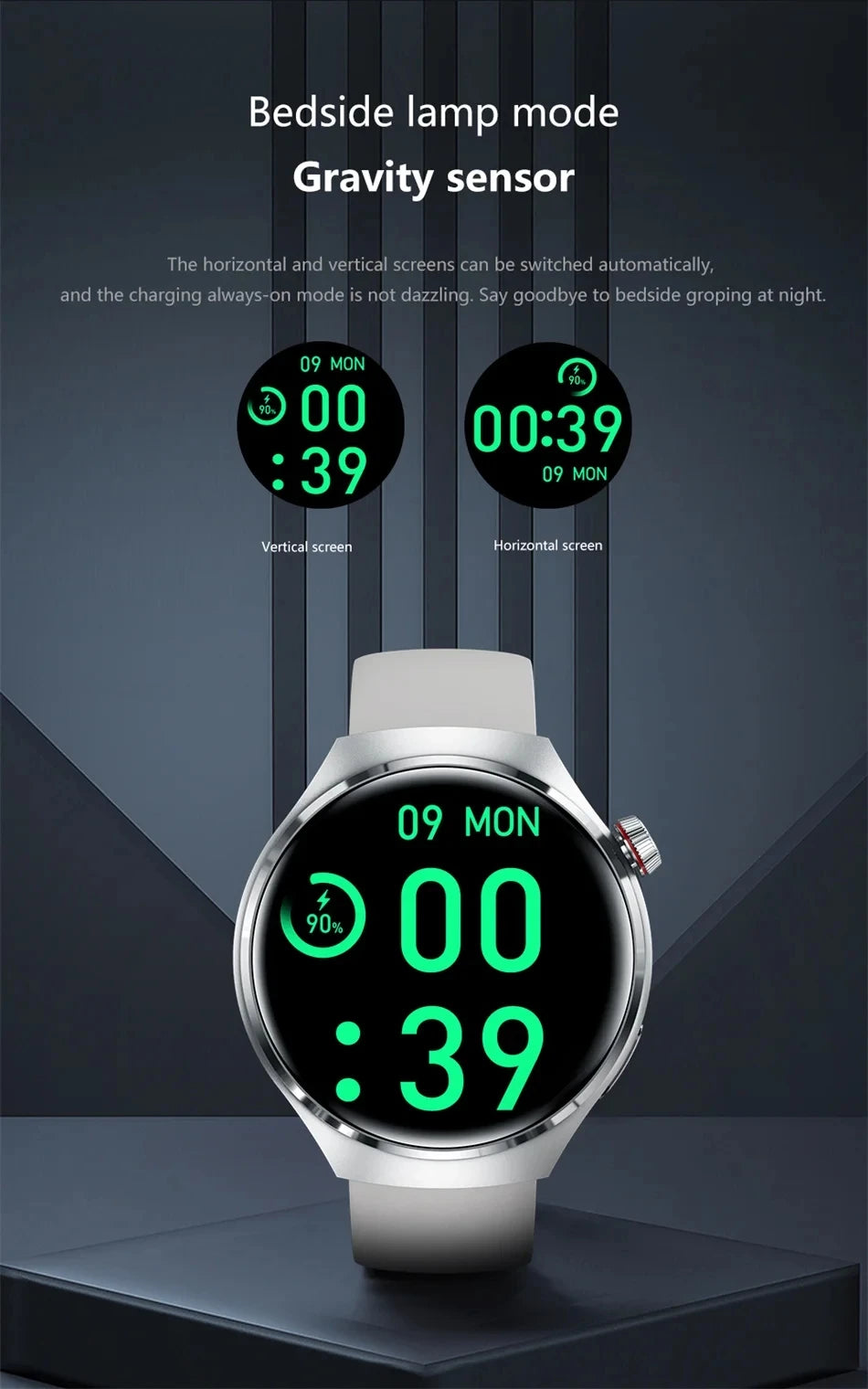 Galaxy S20–S27 & Note20 Smartwatch – Full Touch, Bluetooth Call & Heart Rate for Men & Women