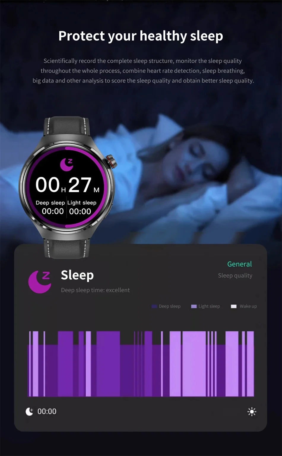 Galaxy S20–S27 & Note20 Smartwatch – Full Touch, Bluetooth Call & Heart Rate for Men & Women