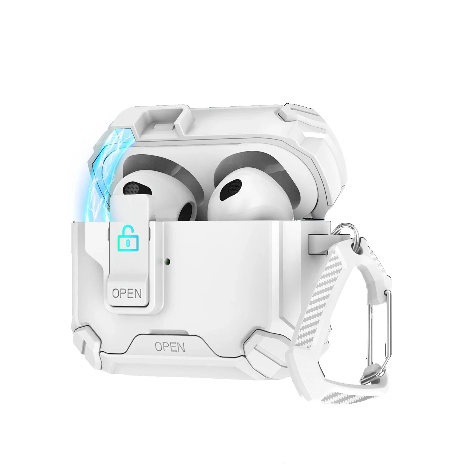 Magnetic AirPods Case with Stand – Anti-Fall & Stylish Design