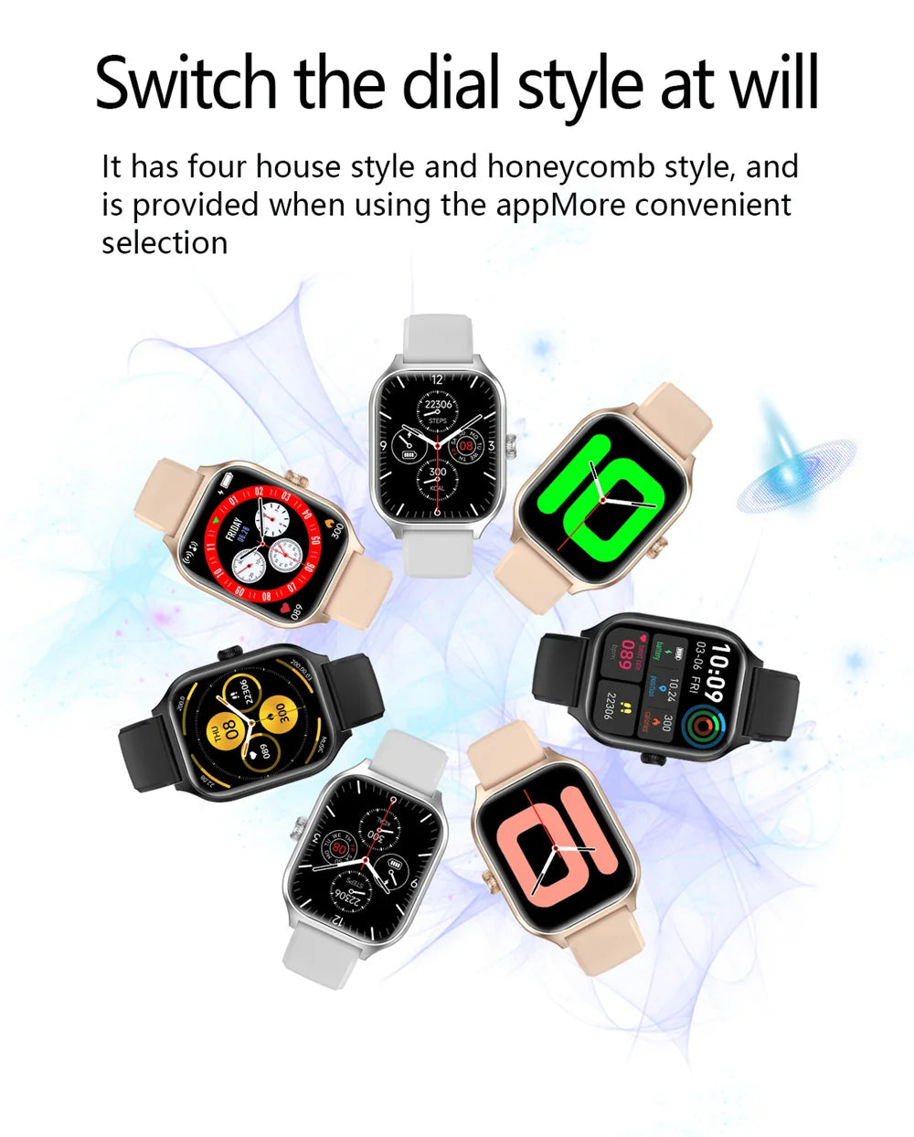 H9 & H6 Smartwatch – Bluetooth Calling, Heart Rate & Fitness Tracking for Android & iPhone