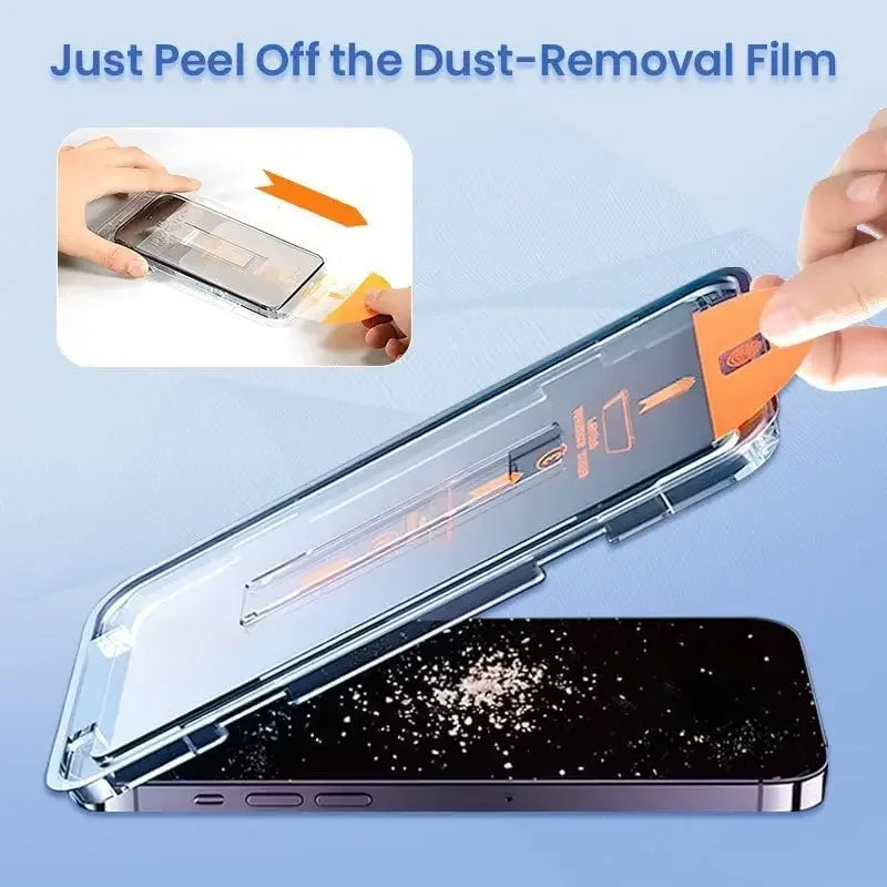 HD Tempered Glass for iPhone 16 & 17 Series – 9H Hardness