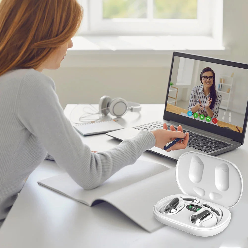 Smart Translator Earbuds – 3-in-1 Bluetooth with 144-Language Support