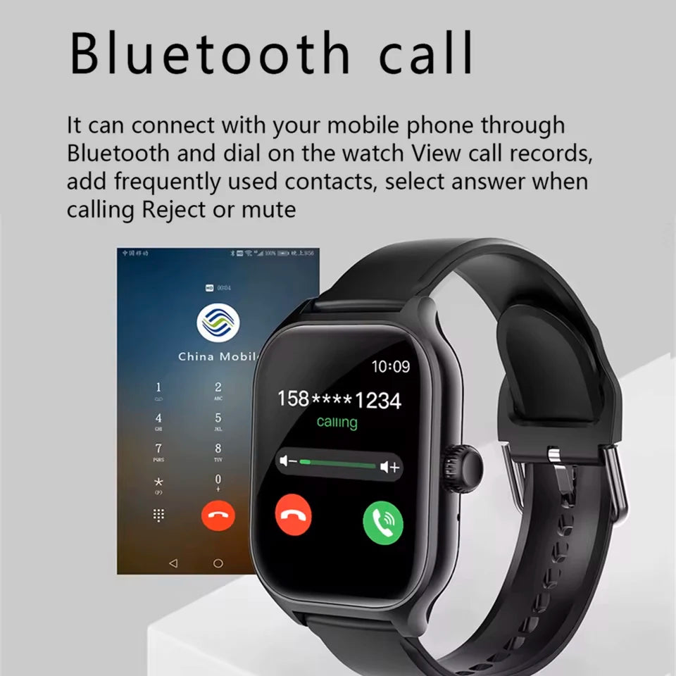 H9 & H6 Smartwatch – Bluetooth Calling, Heart Rate & Fitness Tracking for Android & iPhone